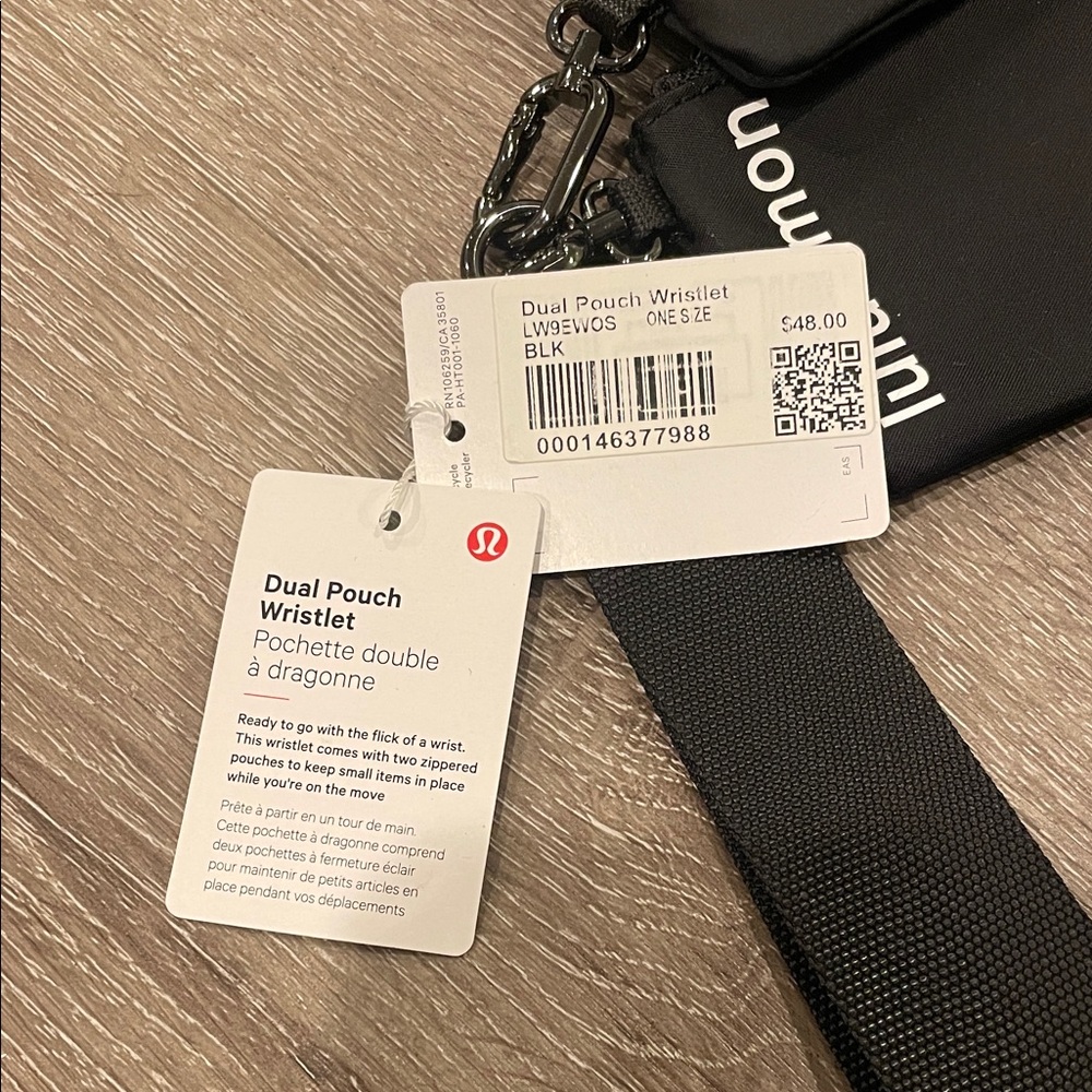 lululemon athletica Black Wristlet Set - Picture 2 of 8